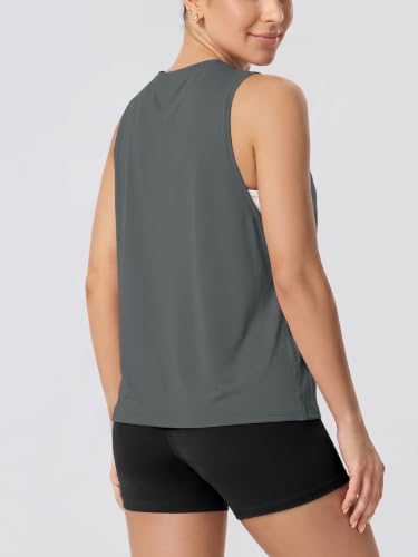 Image of ODODOS 3-Pack Loose Tank Tops for Women Sleeveless Gym Athletic Workout Tops Yoga Shirts