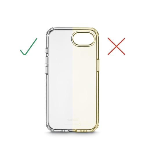 Hama Coque iPhone 16e / 17e Extreme Protect, Protection Antichoc D3O Certifiée (3,5m), Anti-Rayure Deluxe 4H, Anti-Jaunissement, Bords Surélevés, Antidérapante, Transparent