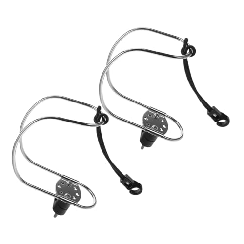 Parliky 2 Piezas Soporte de Aro Salvavidas Acero Inoxidable Soporte Estable para Anillo de Vida Barcos Yates Resistente al Mar