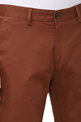 Image of Peter England Men Slim Casual Pants