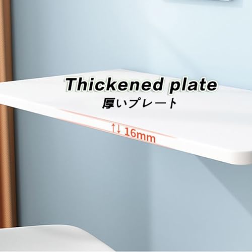 Table d'ordinateur à abattant pour travailler confortablement dans un petit espace - 5