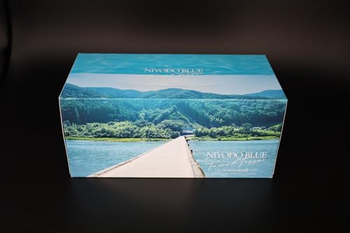 仁淀ブルーBOXティッシュ 沈下橋 (10箱/トリプル 3枚重ね 150組)