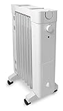 GLAZIAR SANTORINI 7 Ölheizer, 1500 W, Weiß