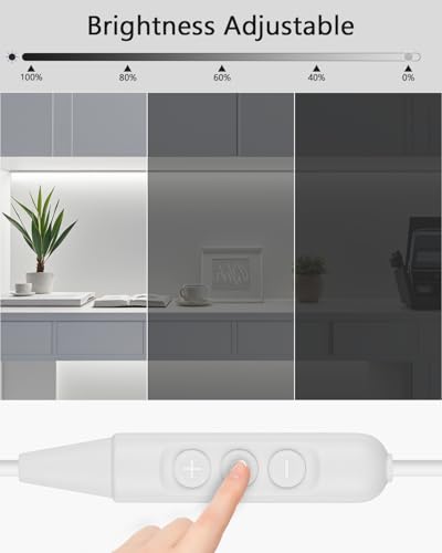 Tira de LED USB COB 13.12 ft Blanco frío 5V miniatura 3