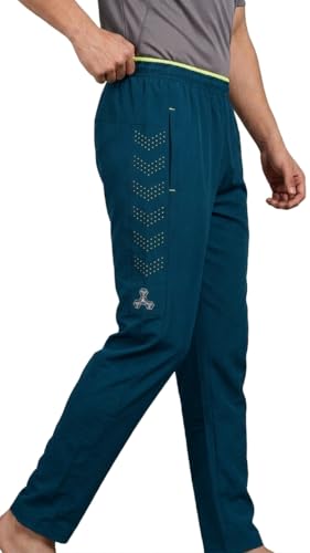 Image of Prince Sports Men's Chevron Pattern Track Pant | Sports, Gym & Casual Wear Lower for Men