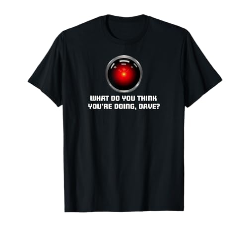 HAL 9000 - Inteligencia artificial vintage Camiseta