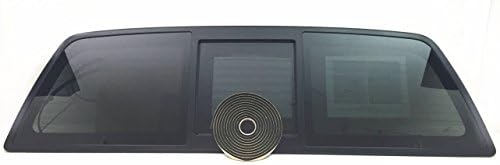 OEM Heated Sliding Back Window Glass Back Power Slider Compatible with Ford F150 Pickup 2004-2014 Models