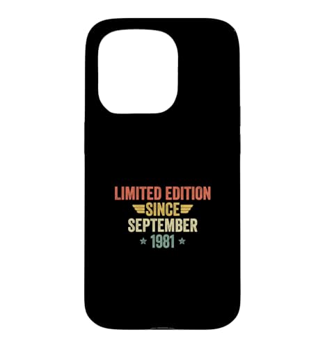 Limited Edition Since September 1981 �X�}�z�P�[�X iPhone 15 Pro �p