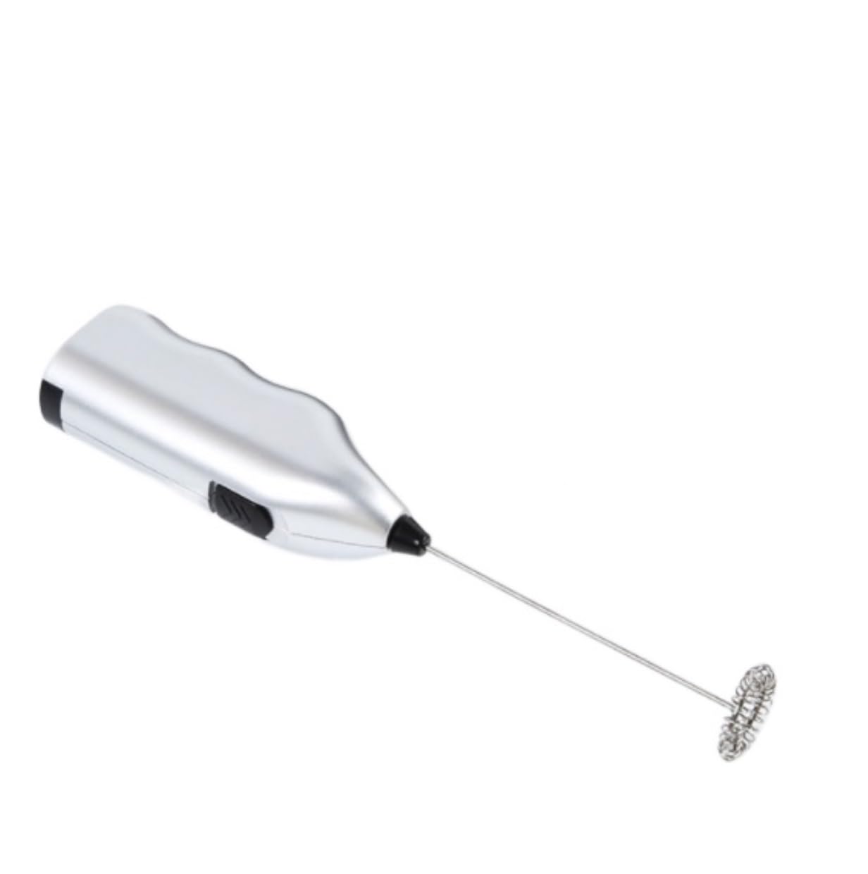 Frullino Montalatte per Macchiato Frusta per caffè Ricaricabile Tramite USB Testa per Frusta A Molla in Acciaio Inossidabile Frusta Elettrica Portatile Schiumatore Latte(Blue,Silver)