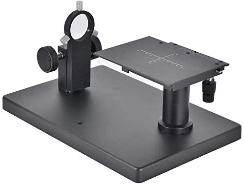 Boom Large Horizontal Stereo Table Stand Heavy Duty Bracket with 50mm Ring for Industrial Lab Microscope