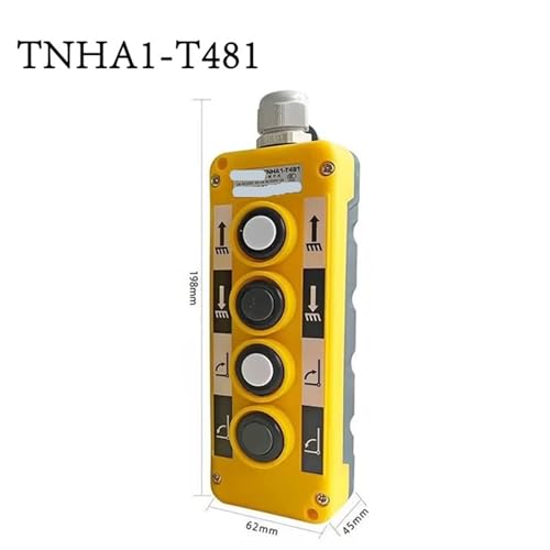 Interruptor de botón de elevación COP-4B y manija de control TNHA1-T481 1 ud 2