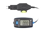 Högert Technik Auto-Strommesser Multimeter 12V DC KFZ, Digital LCD-Anzeige, MTA-Sicherungsstecker, Strommessgerät Fahrzeug Fehlerdiagnose Amperemeter Spannungsprüfer Messgerät