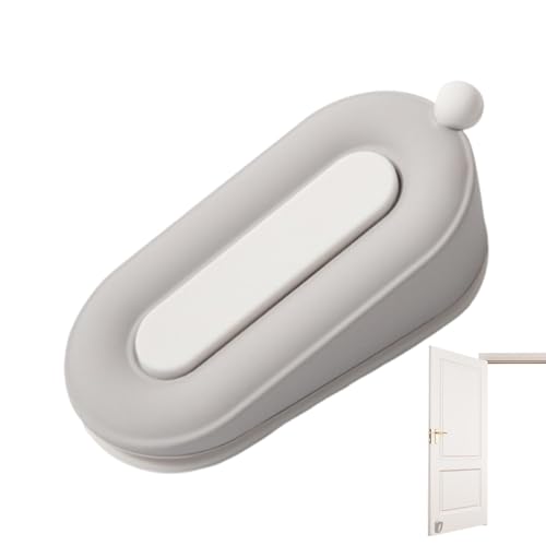 Samuliy Topes de puerta para puerta interior, tope de puerta, cuña de puerta, parachoques de puerta de silicona, protectores de suelo, topes de puerta para parte inferior de puerta