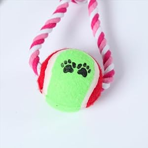 Dog-Ball-and-Cotton-Rope-Dog-Toy-Interactive-Dog-Toy-with-Tennis-BallsIndoor-and-Outdoor-Tug-Toy-for-Dogs-with-Cotton-Rope-for-Durable-Dog-Toys-for-Small-Medium-and-Large-Dogs-Pink - Cucciolini Doodles   Dog-Ball-and-Cotton-Rope-Dog-Toy-Interactive-Dog-Toy-with-Tennis-BallsIndoor-and-Outdoor-Tug-Toy-for-Dogs-with-Cotton-Rope-for-Durable-Dog-Toys-for-Small-Medium-and-Large-Dogs-Pink