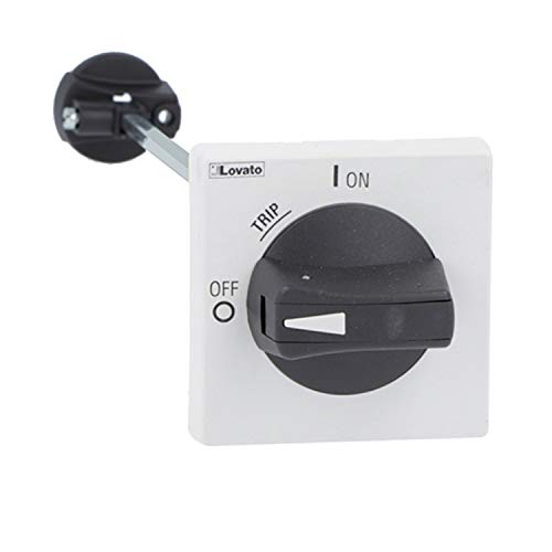 Télécommande d'embrayage encastrable IP65 SM1R avec tige de 200 mm noire SM1X18B200R