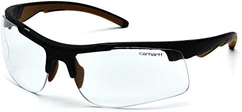 Carhartt Rockwood Safety Glasses, Clear Anti-Fog, Frustration-Free Packaging