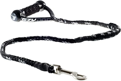 EzyDog Cujo Shock Absorbing Bungee Dog Leash - Best Dog Rope Training Lead - Reflective Trim for Nighttime Safety - Padded Pull Handle for Superior Comfort and Control (40