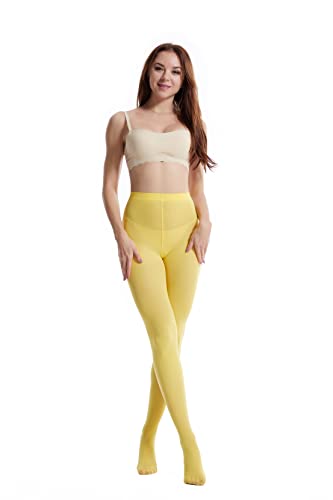 Image of Frola Semi Opaque Tights for Women 40 Denier Matte Solid Color Pantyhose Soft Stockings Nylons Under Dress