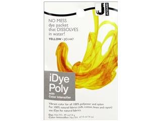 JACJID.1447 14 Gm. Idye Poly Fabrics44; Yellow - Pack Of 3