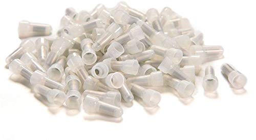TA Technology Ahead CE-2 Connector | Durable Aluminum Core Closed-End Crimp Connectors | High Electrical Conductivity | Secure Wire Grasp | Corrosion-Resistant | 100-Pack