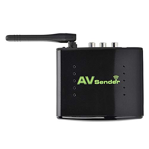 AV Sender Transmitter & Receiver,Wireless HDMI Transmitter & Receiver 5.8GHz Wireless AV Sender 1-for-All Real-time Data Transmission-200m Data Transmission-Wide Compatibility .(US)