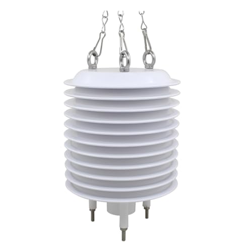 Eletech Wetterschutzgehäuse ID63mm für außensender schutzhülle sender wetterhütte schutzgehäuse wetterstation sensor klima (11Platten)