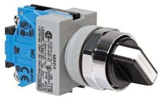 IDEC ASW3111-203 SWITCH, SELECTOR, SPST-NO/NC, 10A, 600V