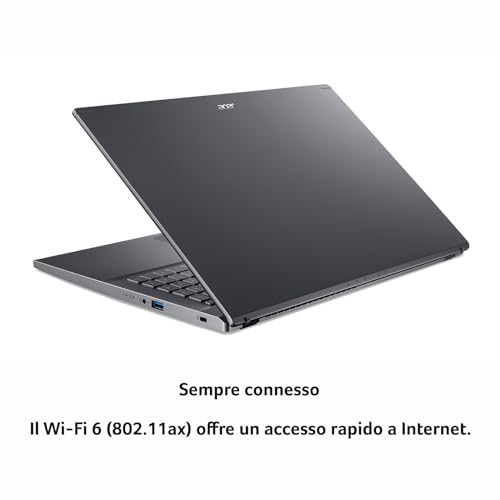 Acer Aspire 5 A515 â 57 â 701Q Notebook, processor Intel Core i7 â 12650H, RAM 16 GB DDR4, 1024 GB PCIe NVMe SSD, display 15,6 inch IPS FHD LED LCD, grafische kaart Intel UHD, Windows 11 Home - Afbeelding 6