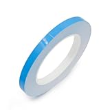 GENNEL Thermal Adhesive Tape, 10mm x 25m (0.4in x 82ft) Double-Sided Thermal Tape, Non Conductive, for Heatsink LED Strip Mosfet SSD DDR GPU CPU PCB IC Chipset