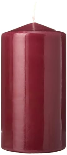 Spaas Scented Cylinder Pillar Candle 80/150 mm, 65 Hours, Berry Cocktail