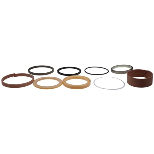 Image of HOLDWELL Hydraulic Cylinder Seal Kit 1542923C2 G110046 Compatible with Case IH Backhoe Loaders 580SK 580SL 580SM