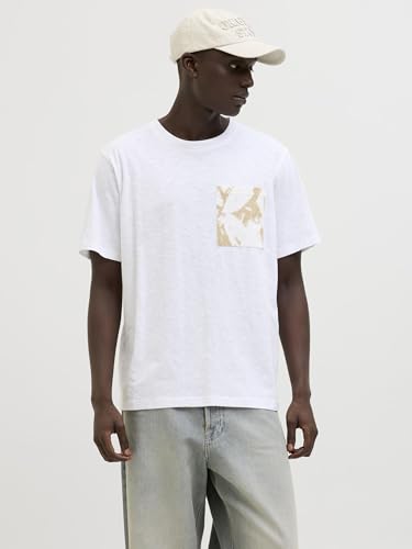 Vêtements Jack & Jones JORSPLIT AOP POCKET TEE SS CREW NECK pour Accessoires - vue 5