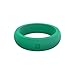 QALO Women's Teal Classic Athletics Silicone Ring Size 07