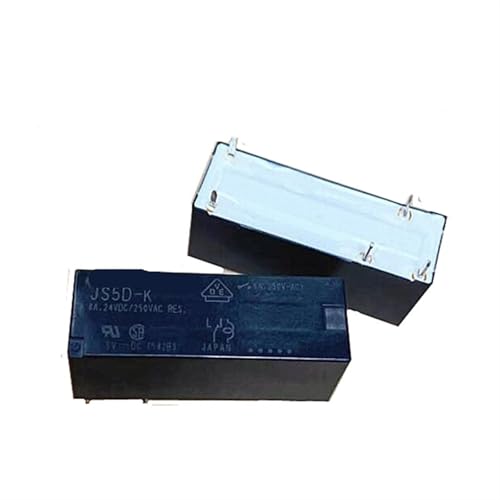 Relais JS5D-K 5VDC 8A 5 broches pour circuits électroniques (Lot de 5 à 10 pièces)
