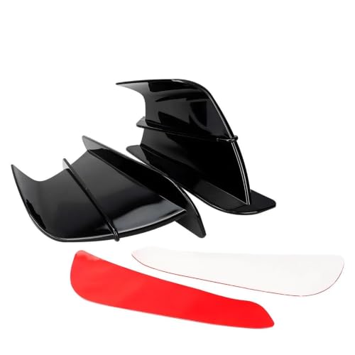 Kit d'ailes aérodynamiques de moto accessoires de becquet universels Yamaha R1 R6