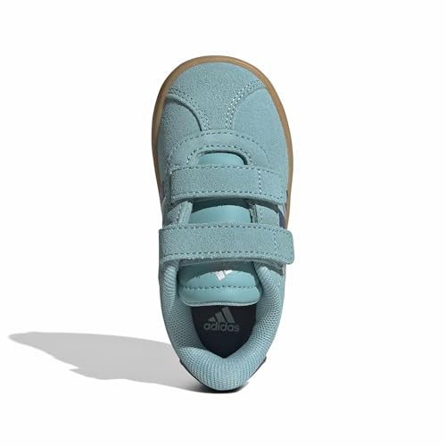 Image of adidas Boys Vl Court 3.0 Slip On Sneakers Shoes Casual - Pink, White
