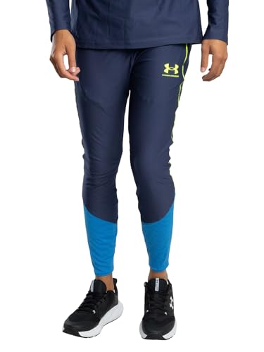Pantalon Under Armour Homme pour entraînement de football Navy