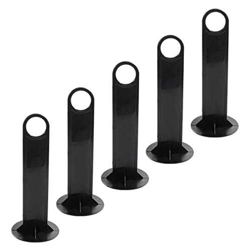 balacoo 5pcs Football Training Sign Dish Plate Holders Mark Disk Holder for Soccer Cone Shelf