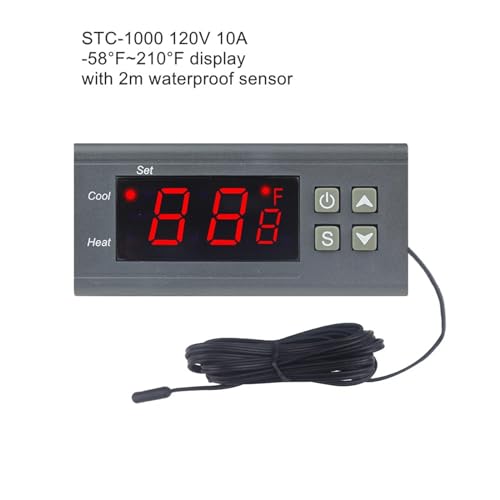 Régulateur thermique STC-1000 pour stabiliser la chaleur de vos installations électriques
