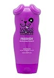 Wags & Wiggles Freshen Deodorizing Dog Shampoo in Very Berry Scent - Odor Control Dog Grooming Shampoo for Smelly Dogs, 16 Fl Oz