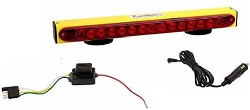 New! Towmate Yellow Sun Light TM22Y-4F, TM22Y 4 Pin Flat Transmitter, 22