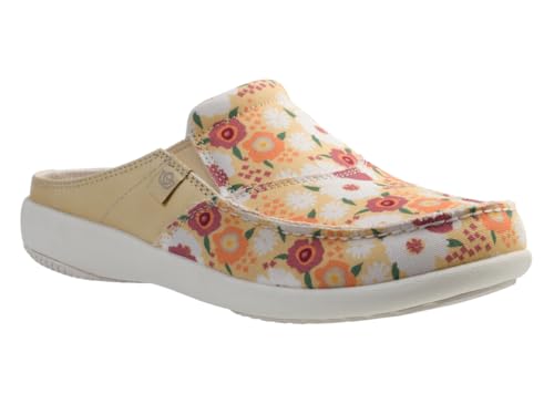 Spenco Femme Siesta Spring Mule : sabots en toile légers pour femme