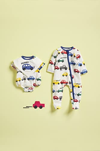 Mud Pie baby-boys Car Bubble & Bib Set2