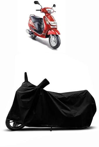 Image of Heavy Duty Waterproof Scooty & Bike Cover for Mahindra Duro - UV Resistant, Dustproof & Rain Protection, All-Weather Outdoor Cover for Bikes & Scooty with Buckle Straps