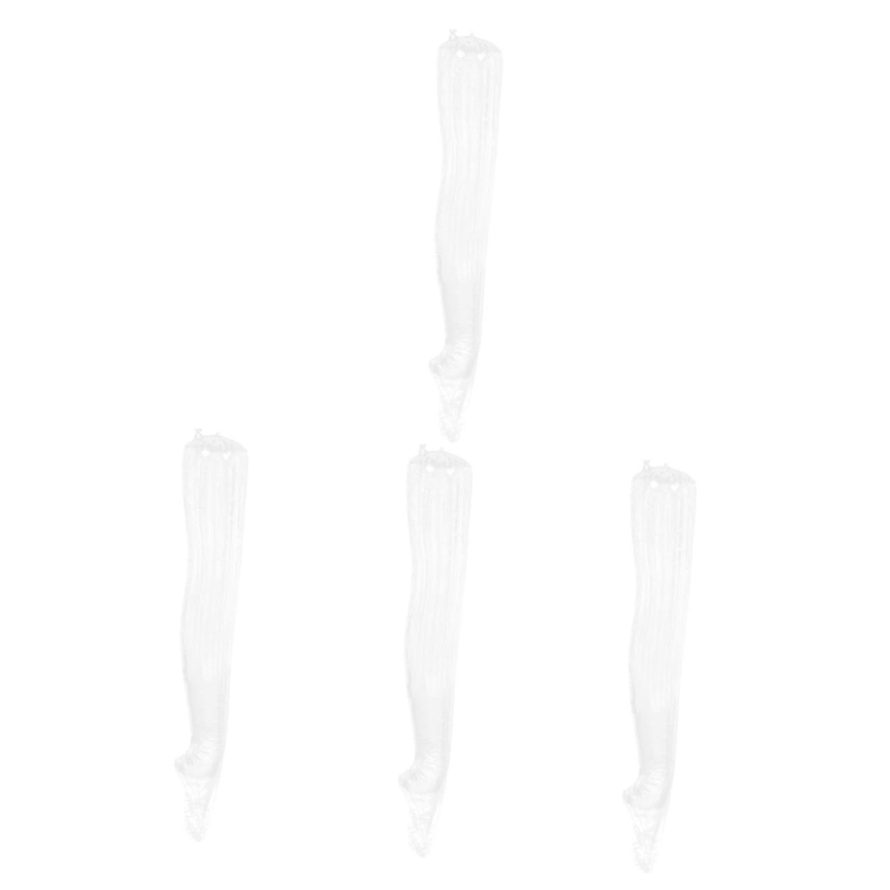 4stücke Inflatable Mannequin Für Damen Transparentes Beinmodell Zur Präsentation Von Strümpfen Leggings Und Socken Für Schaufenster Und Verkaufsstände Strapazierfähig Und
