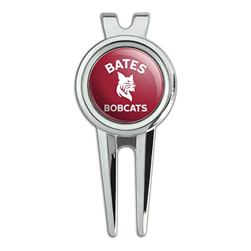 GRAPHICS & MORE Bates College Bobcats Logo Golf Divot Repair Tool and Ball Marker