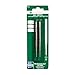 Monteverde Capless Gel Black Refill to Fit Montblanc Ballpoint Pens, Fine Point, 2 per Pack (M422BK)