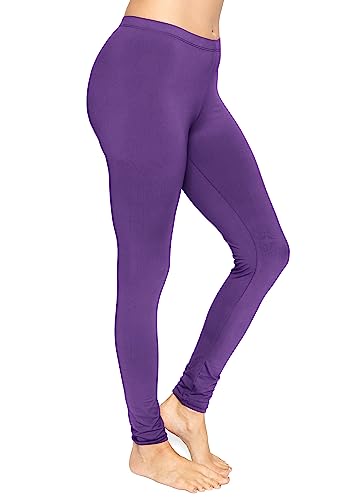 Image of STRETCH IS COMFORT Cotton Capri Leggings, Knee Length Pants, Plus Size