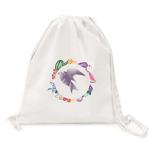 Sac pliable origami au motif pigeon géométrique avec sangle robuste