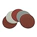 Hemoton 5 Inch Round Sandpaper Discs Sandpaper Pads Industrial-Grade Abrasive Discs